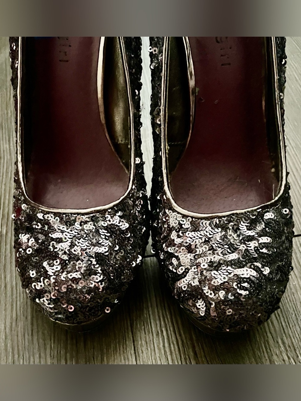 💅🏻 Madden Girl Sequin Platform Pumps 💅🏻 - Picture 3 of 6